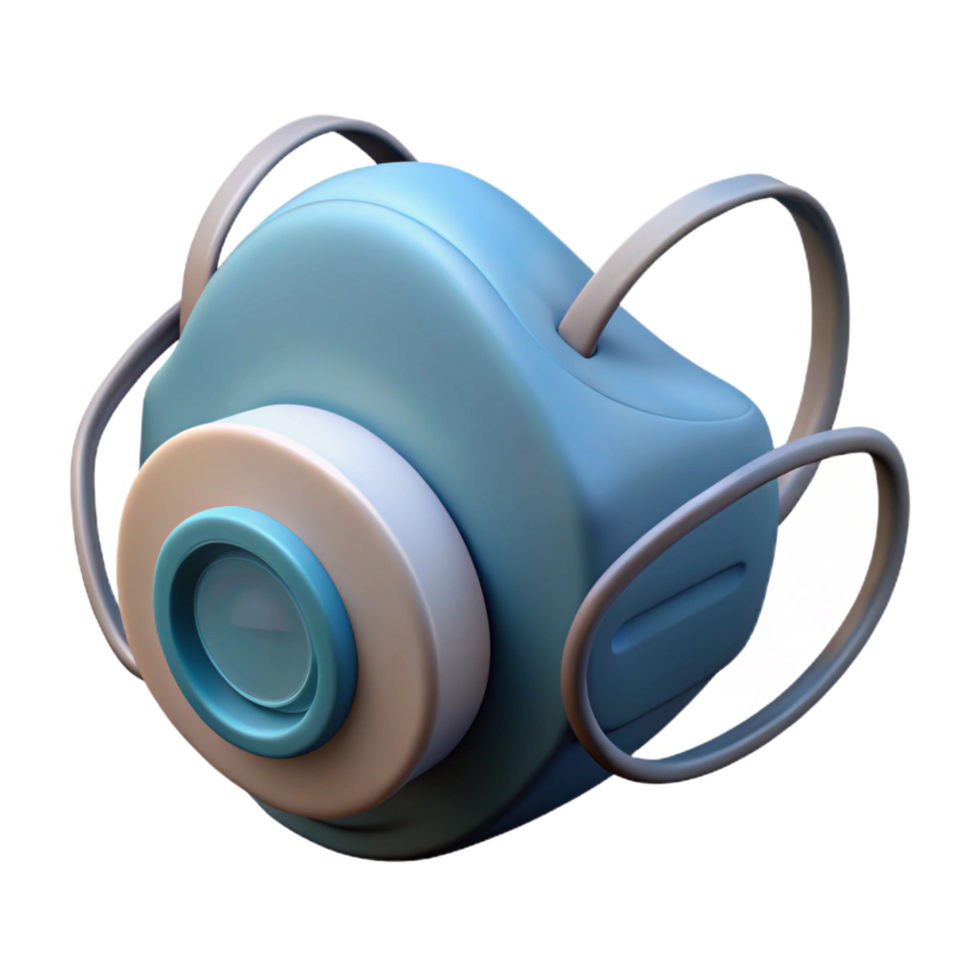stunning exemplary Dust mask NO BACKGROUND with Transparent Background. png