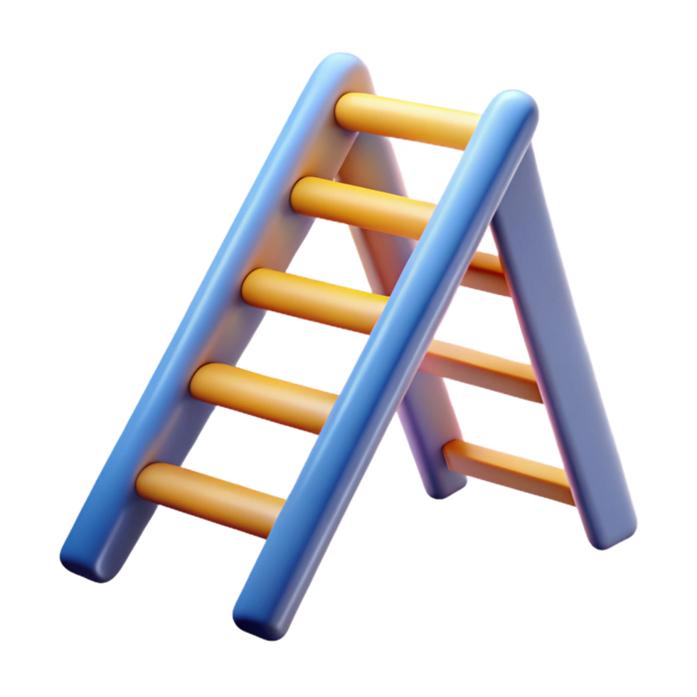 stunning signature Ladder NO BACKGROUND with Transparent Background. png