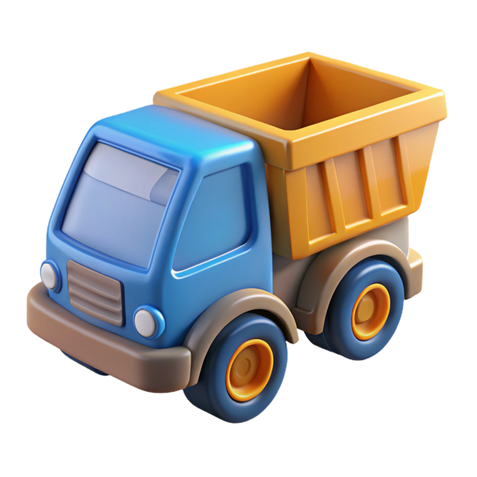 standout nordic Dump truck NO BACKGROUND with Transparent Background. professional png