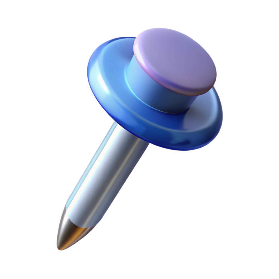 radiant minimalist Nail NO BACKGROUND with Transparent Background. perfect clarity png