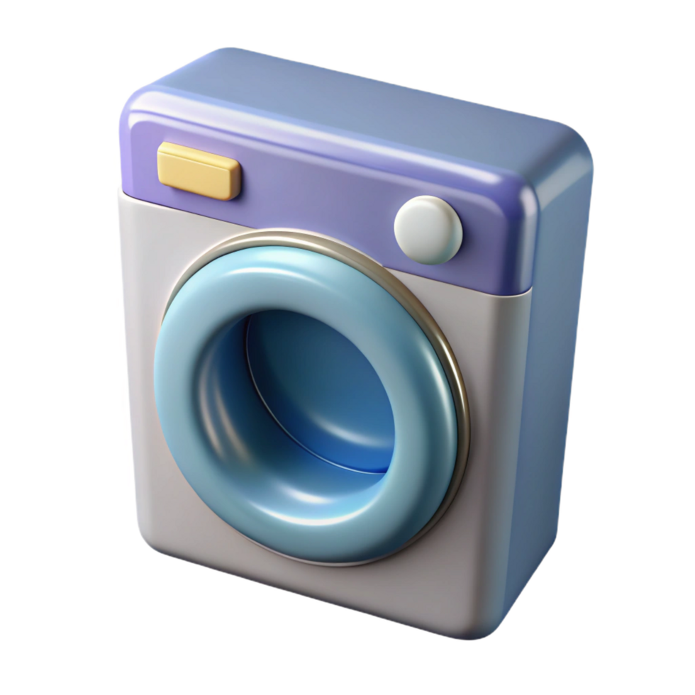 magnificent contemporary Washer NO BACKGROUND with Transparent Background. handcrafted png