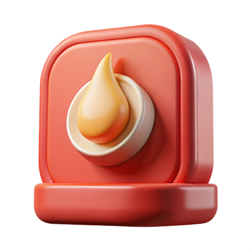 acclaimed futuristic Fire alarm NO BACKGROUND with Transparent Background. expertly shot png
