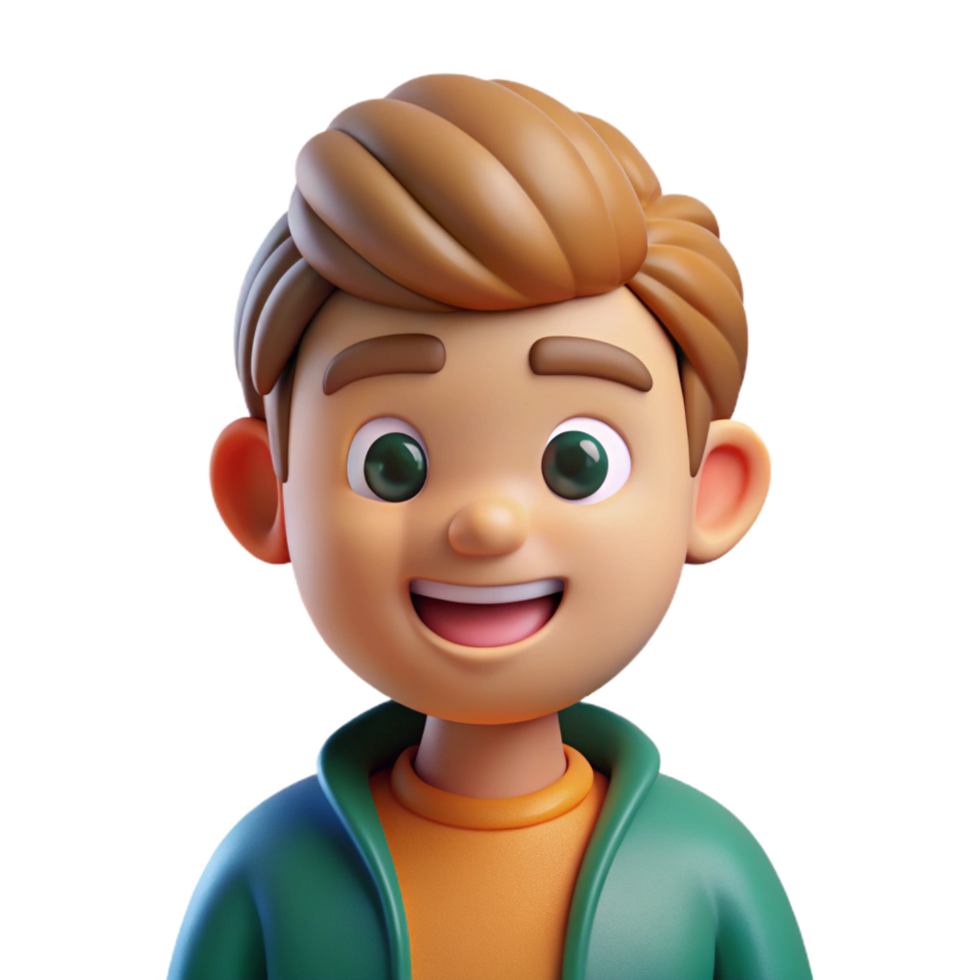 splendid memorable Cartoon character, exaggerated features, NO BACKGROUND with Transparent Background. png