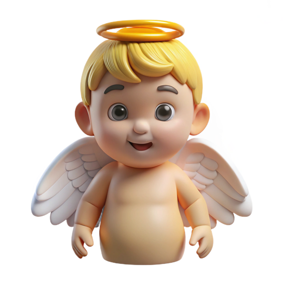 inspired nordic A Cherub, small, winged baby angel, NO BACKGROUND with Transparent Background. elite png