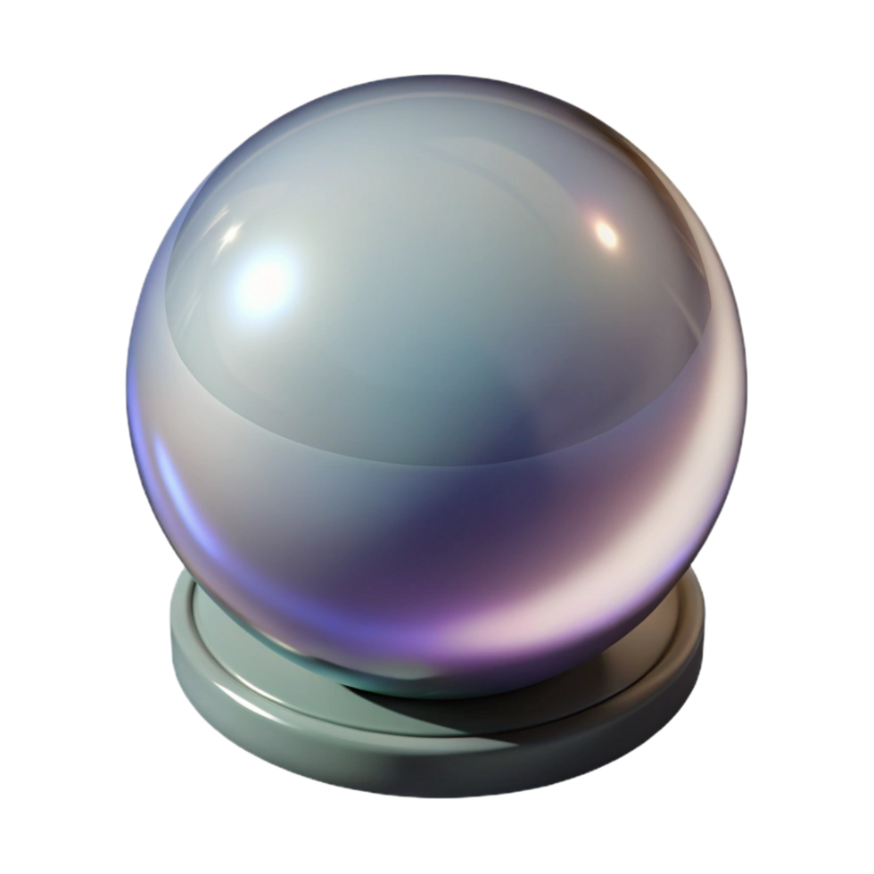 rare urban A Crystal Ball, smooth and clear, NO BACKGROUND with Transparent Background. top-tier png