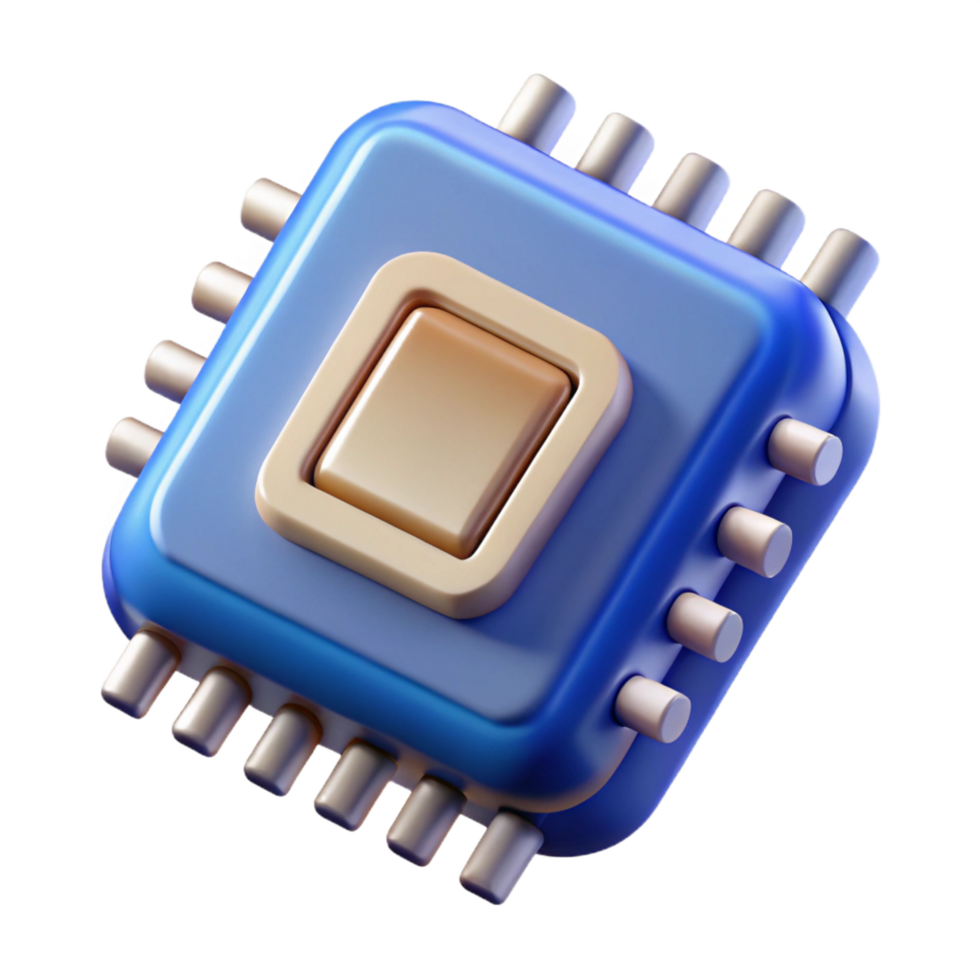 acclaimed victorian A single microchip, close-up. NO BACKGROUND with Transparent Background. genuine png
