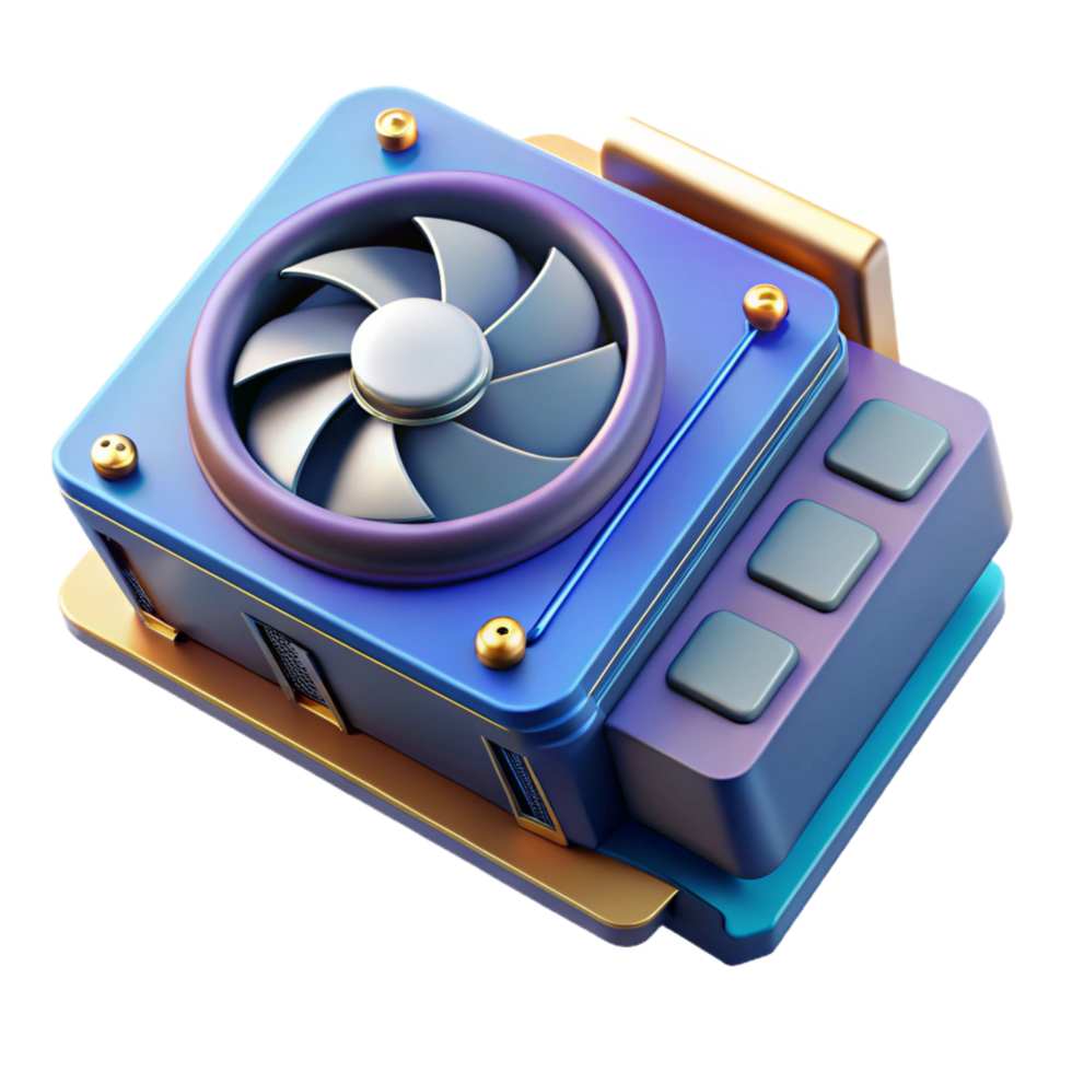 fascinating unparalleled A graphics card, computer component. NO BACKGROUND with Transparent Background. png