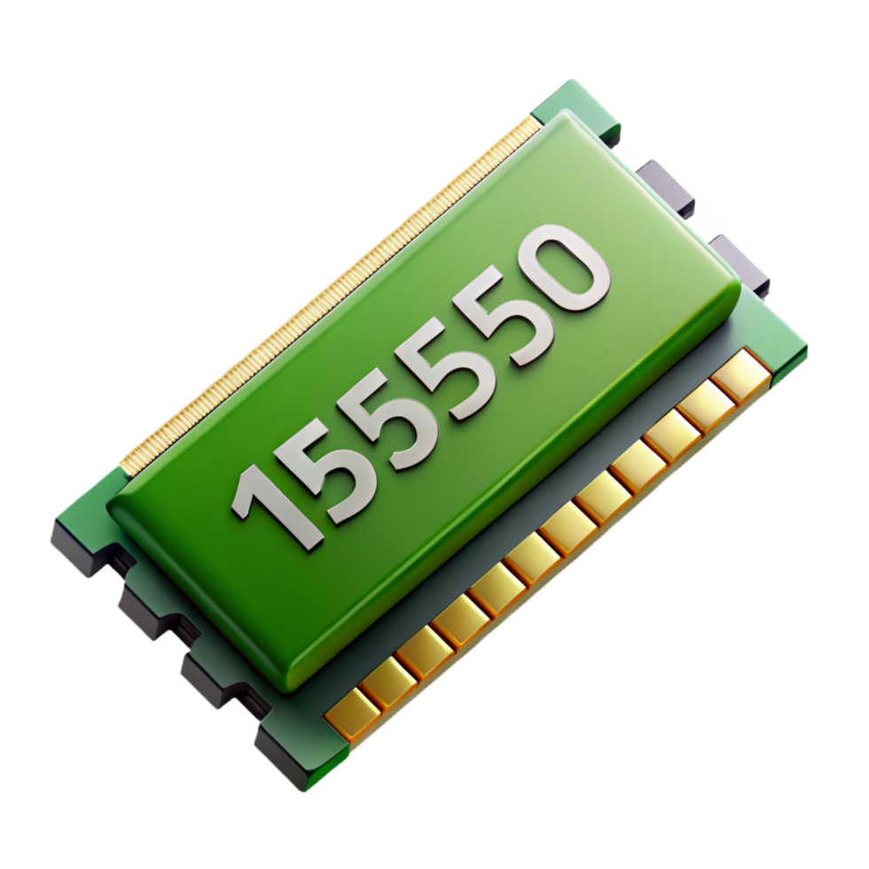 reflective breathtaking RAM modules, computer memory. NO BACKGROUND with Transparent Background. handcrafted png