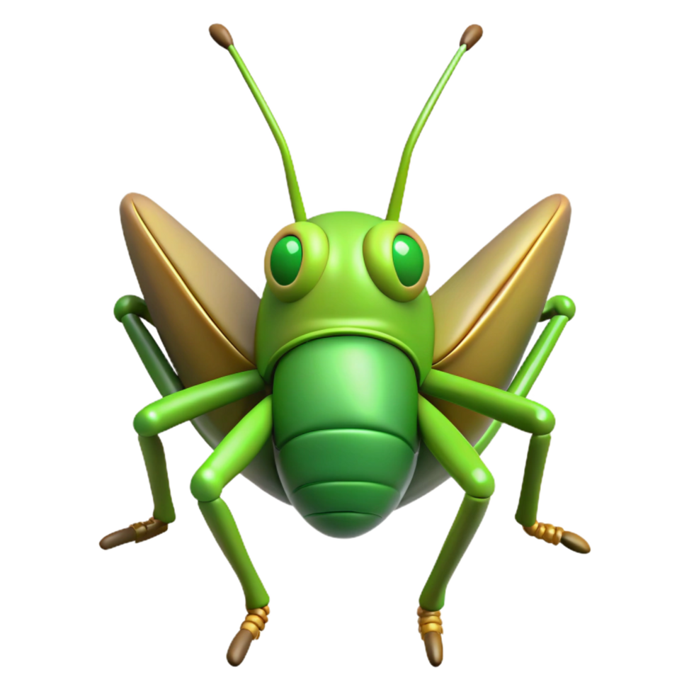 memorable gothic A grasshopper, NO BACKGROUND with Transparent Background. exclusive png
