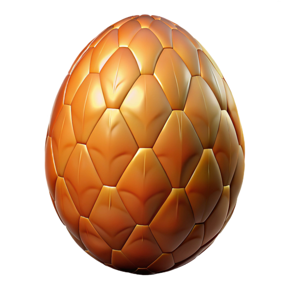 exemplary rustic A single, perfectly formed dragon egg. NO BACKGROUND with Transparent Background. crisp png