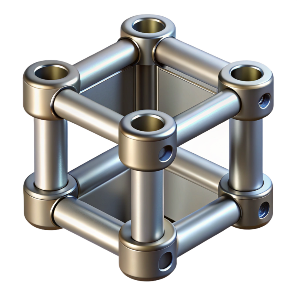 stunning dynamic creative Metal scaffolding connector NO BACKGROUND with Transparent Background. gallery standard png