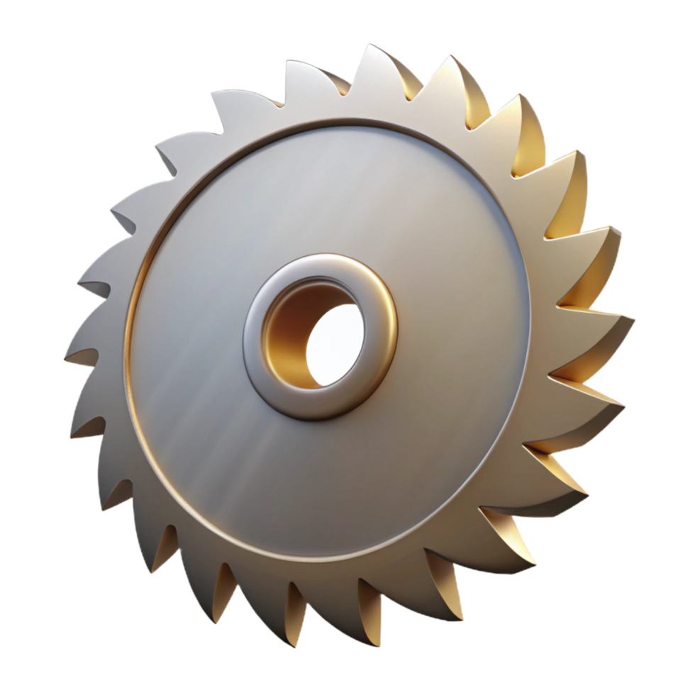 fascinating retro Circular saw blade NO BACKGROUND with Transparent Background. ultra HD png