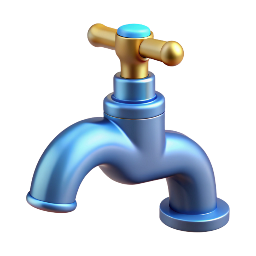 hypnotic calm vintage Bathroom faucet NO BACKGROUND with Transparent Background. professional png