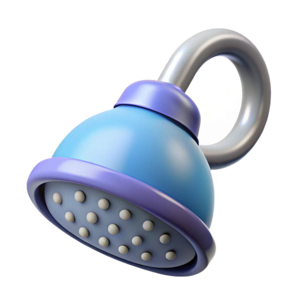 mysterious vibrant Shower head NO BACKGROUND with Transparent Background. precision png