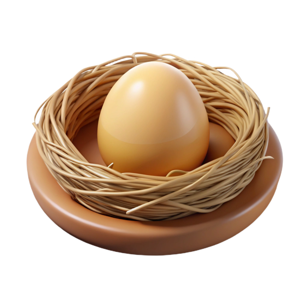 inspired modern Empty bird's nest NO BACKGROUND with Transparent Background. gallery standard png