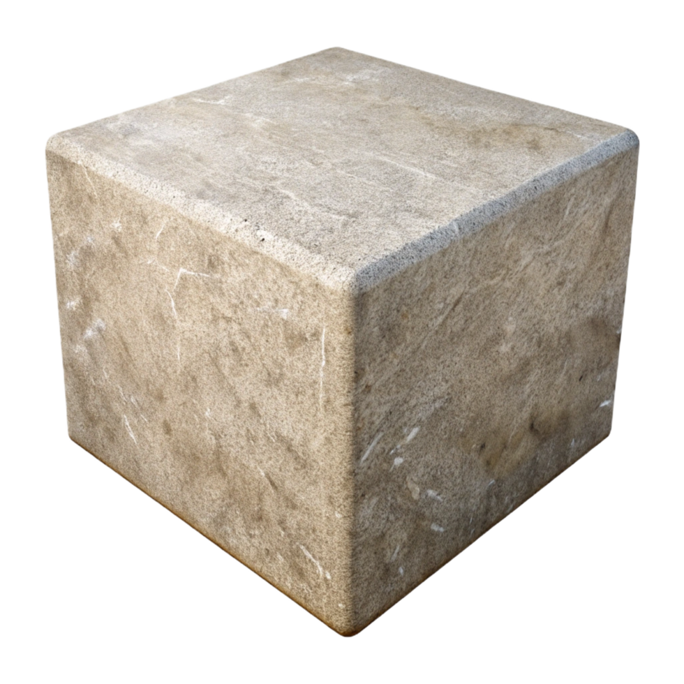 glorious exemplary Concrete block, textured surface, NO BACKGROUND with Transparent Background. png