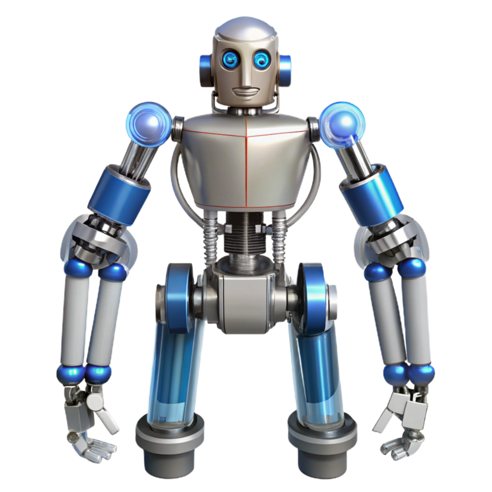 majestic energetic victorian Robotic exoskeleton with hydraulic actuators NO BACKGROUND with Transparent Background. precision png