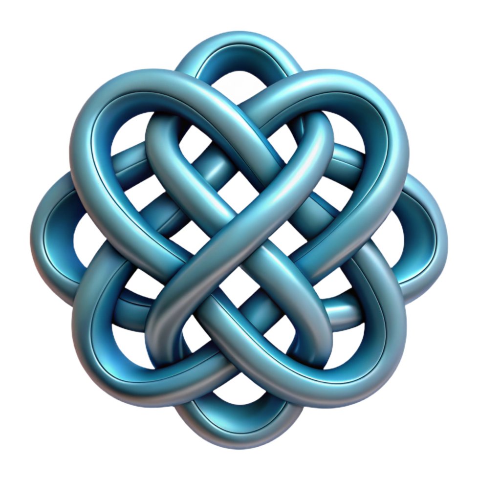 pristine nordic An intricate Celtic knot design. NO BACKGROUND with Transparent Background. high quality png