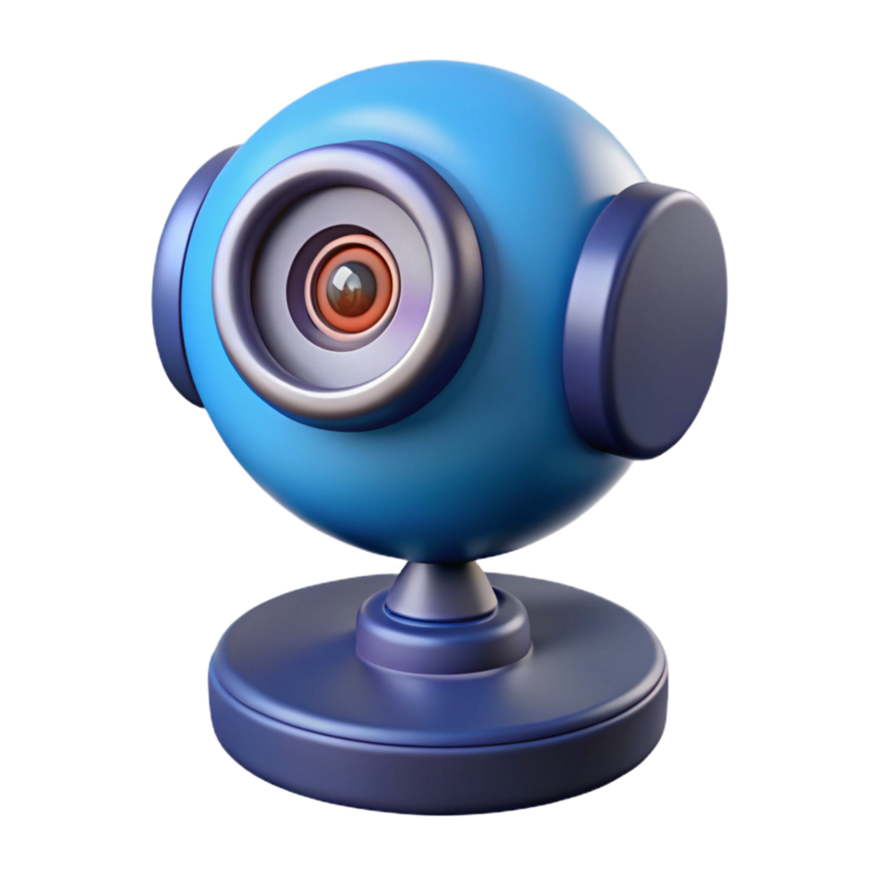 immaculate contemporary A webcam with a built-in microphone. NO BACKGROUND with Transparent Background. luxury png