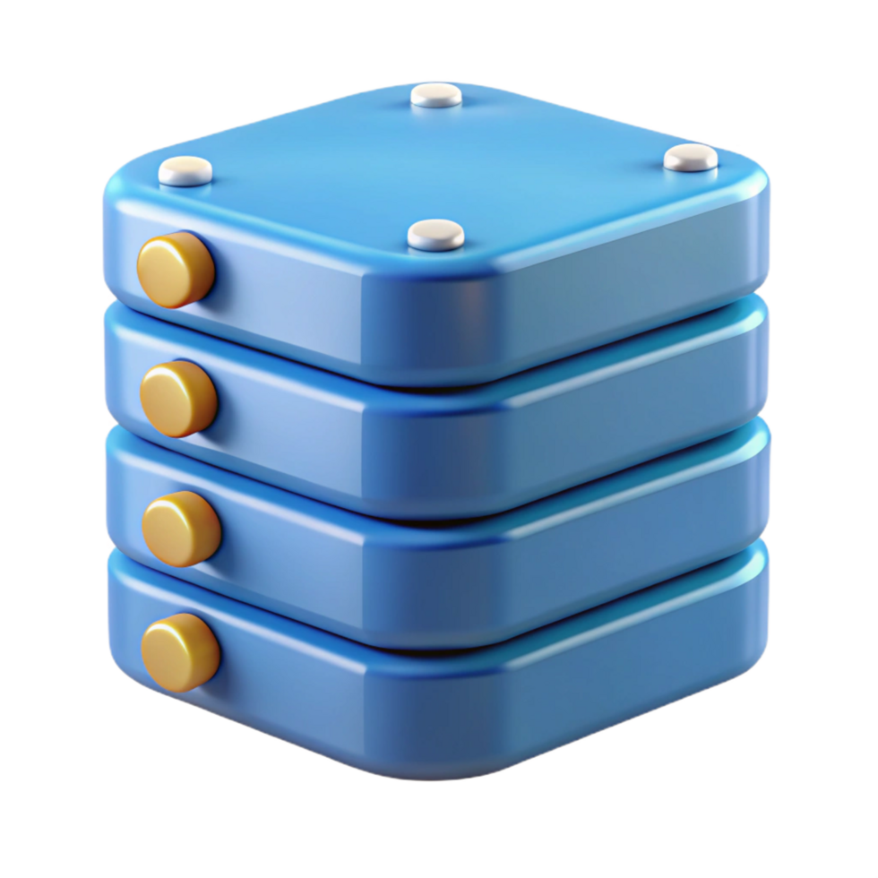 standout industrial A data center hard drive array. NO BACKGROUND with Transparent Background. fine detail png