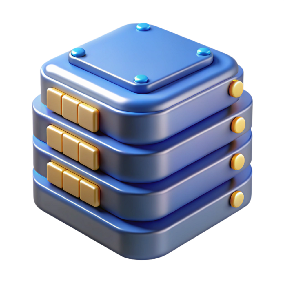 celebrated mid-century A data center hard drive array. NO BACKGROUND with Transparent Background. perfect clarity png