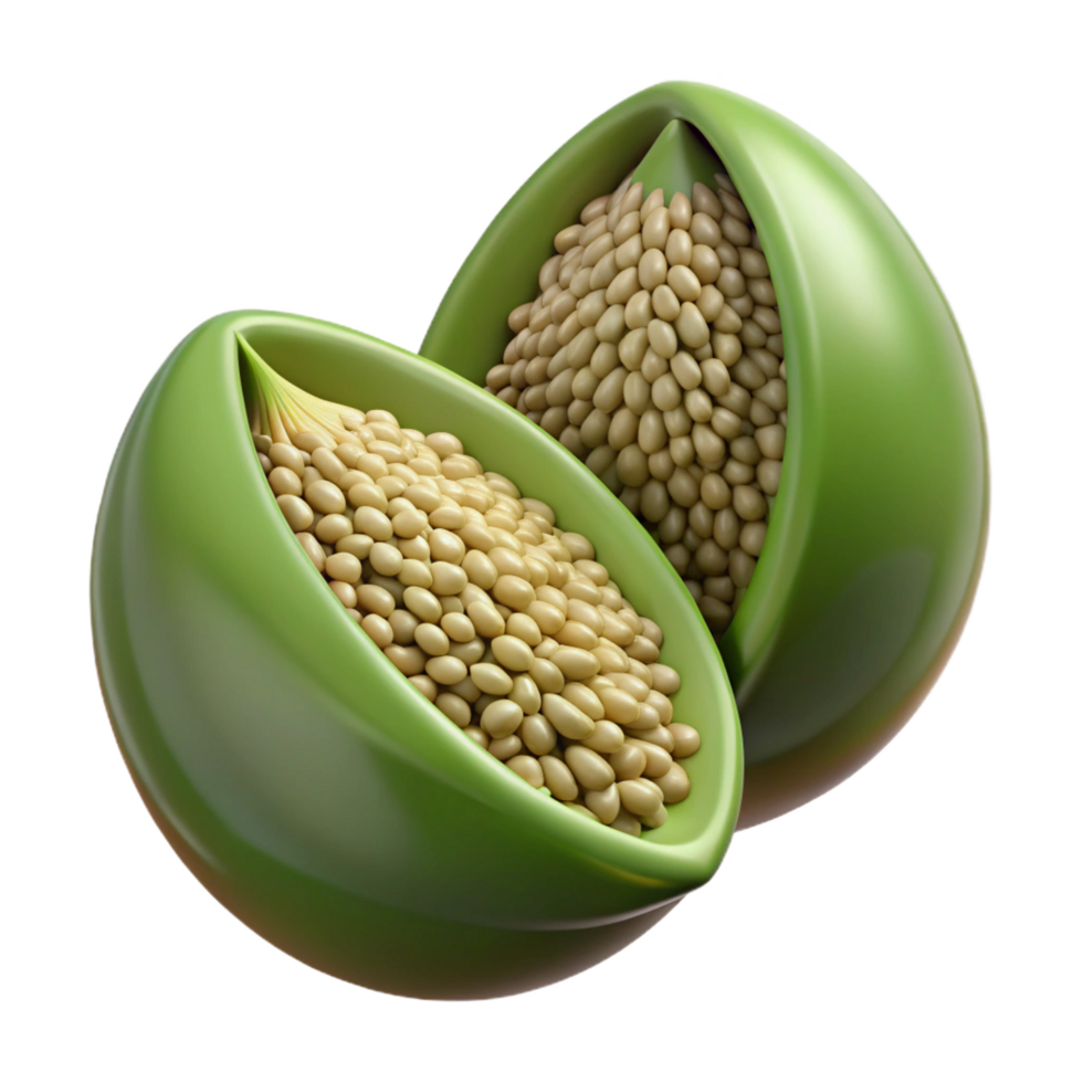 spectacular remarkable Hemp seed isolated NO BACKGROUND with Transparent Background. png