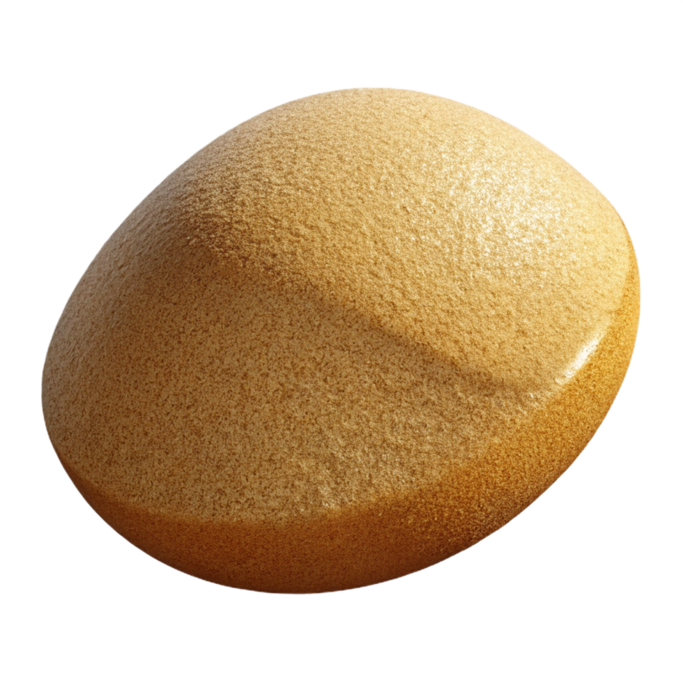 standout creative Close-up of a single grain of sand NO BACKGROUND with Transparent Background. sharp png