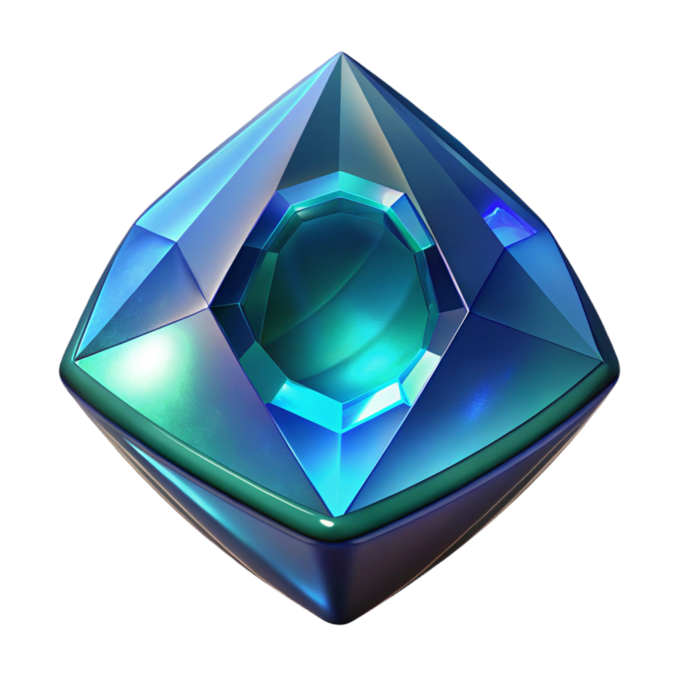 magnificent exceptional A single, sparkling gemstone, cut in the shape of a dragon's eye. NO BACKGROUND with Transparent Background. png