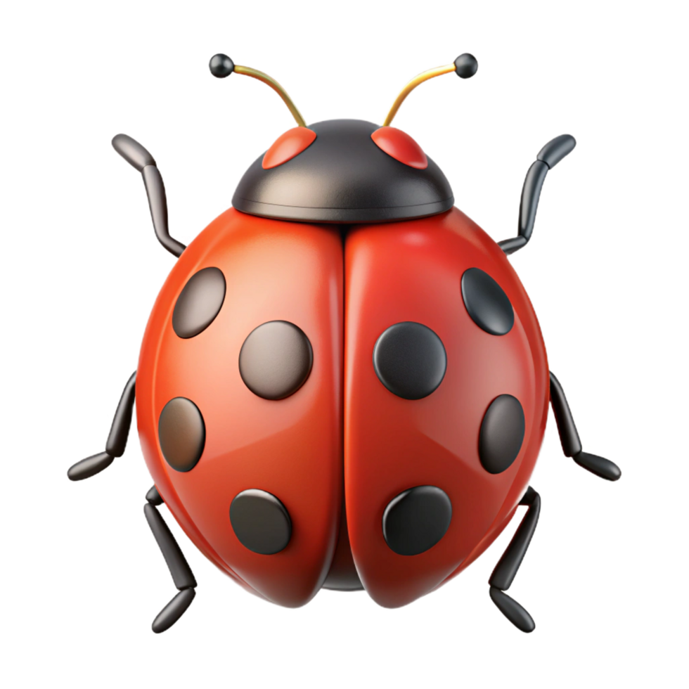 hypnotic victorian A detailed illustration of a ladybug, NO BACKGROUND with Transparent Background. gallery standard png