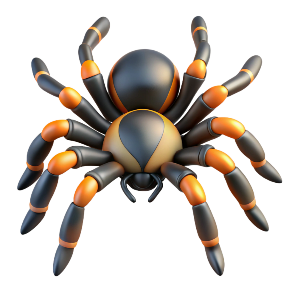 alluring unparalleled A tarantula spider, NO BACKGROUND with Transparent Background. png