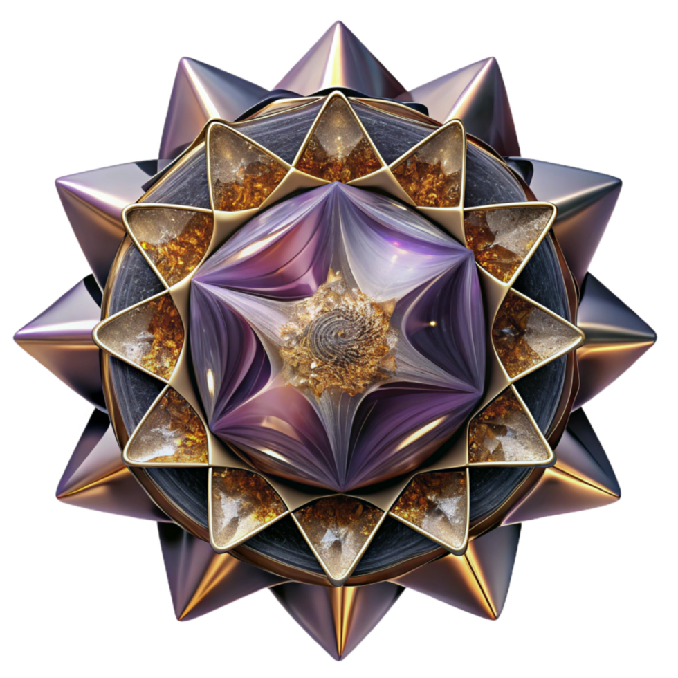 stunning creative Abstract Kaleidoscope Texture Transparent Background high resolution png