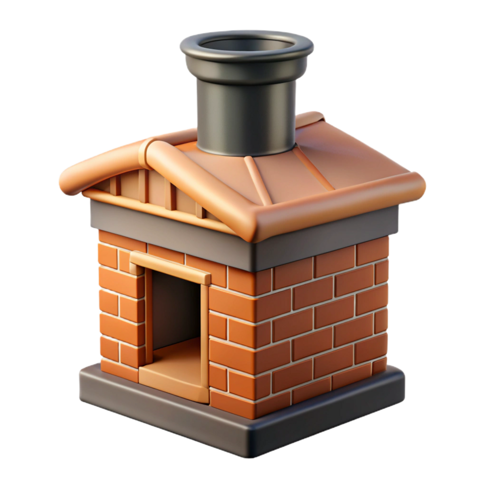 impressive renaissance Tudor style chimney pot, NO BACKGROUND with Transparent Background. crisp png
