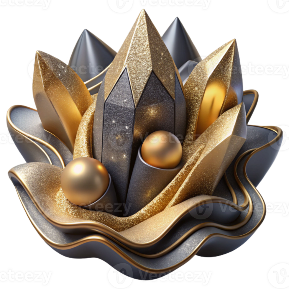 impressive artistic Abstract Shape with Distressed Texture Cutout png