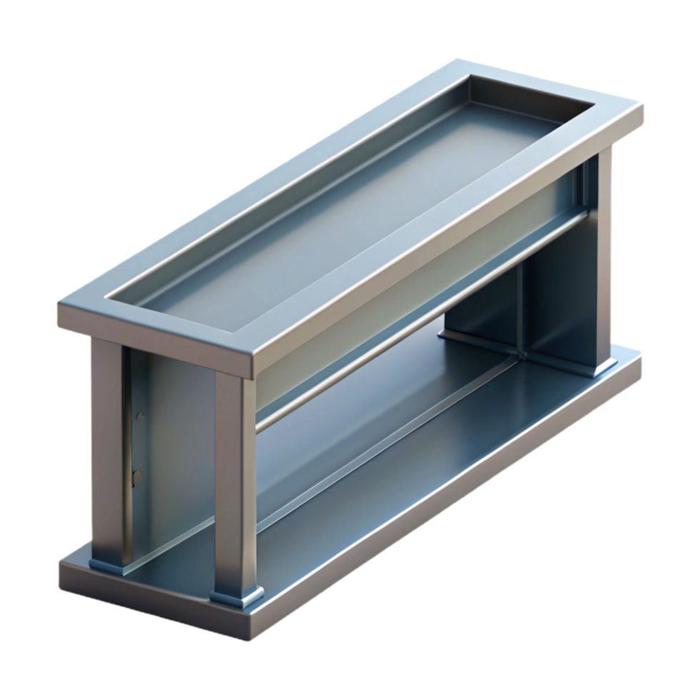glorious dynamic urban Steel girder, I-beam, NO BACKGROUND with Transparent Background. exclusive png