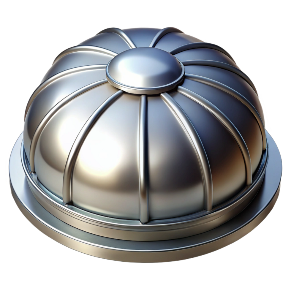 extraordinary memorable Roof vent, metal, circular, NO BACKGROUND with Transparent Background. png