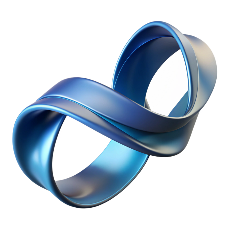 immaculate futuristic A dynamic, flowing ribbon of light and shadow. NO BACKGROUND with Transparent Background. 8K png