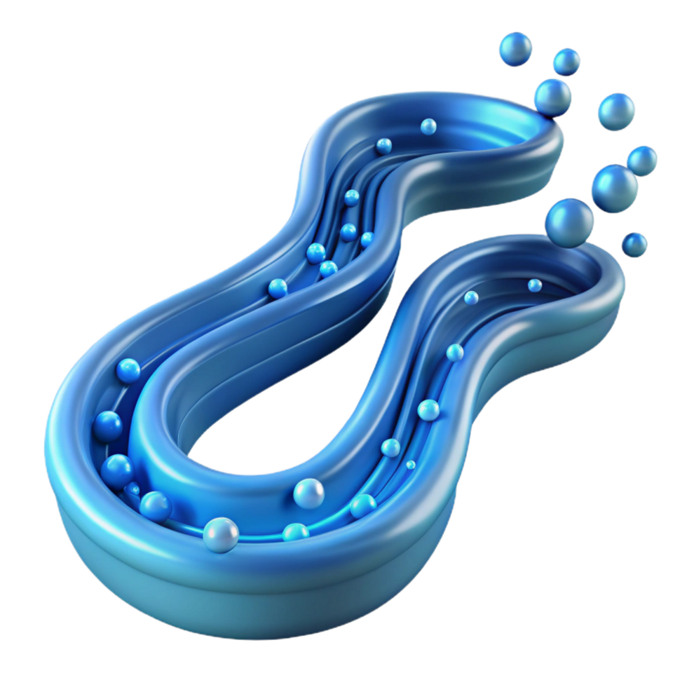 glorious nostalgic tropical A dynamic, flowing stream of binary code. NO BACKGROUND with Transparent Background. high resolution png