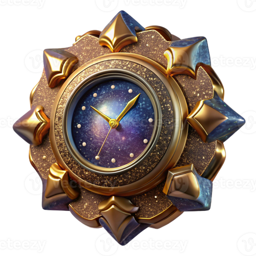 extraordinary classic Antique Clock Face Cutout authentic png