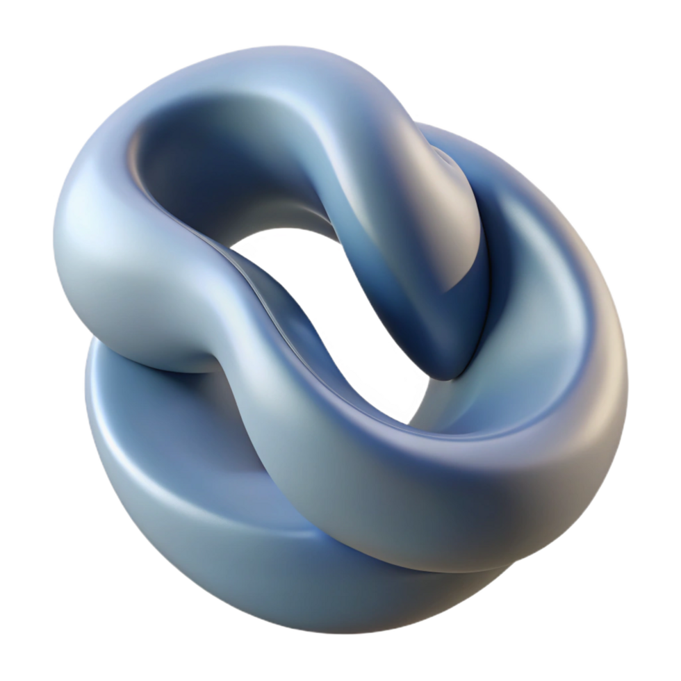 impressive renaissance A single, abstract sculpture with smooth, flowing curves. NO BACKGROUND with Transparent Background. exclusive png
