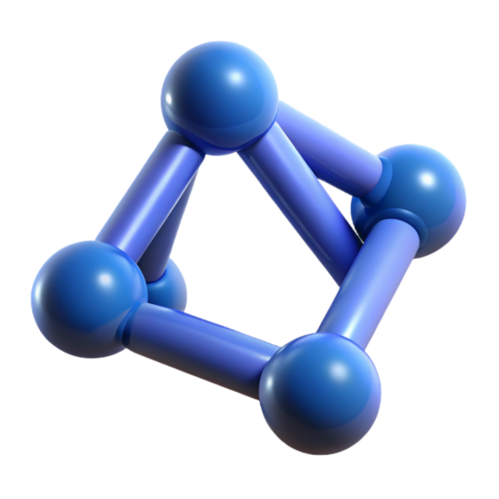 gorgeous mysterious modern A single, abstract shape representing connection. NO BACKGROUND with Transparent Background. impeccable png