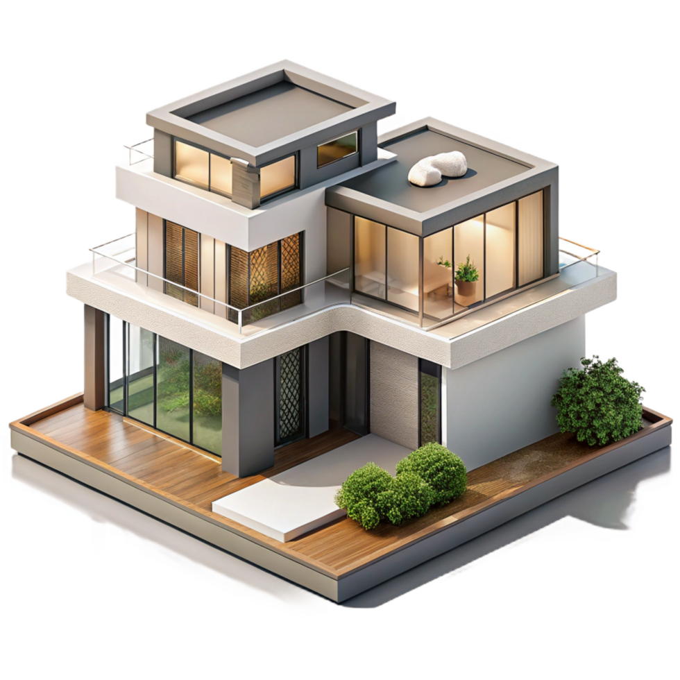 enchanting bold renaissance Architectural sketch of a contemporary villa NO BACKGROUND with Transparent Background. original png