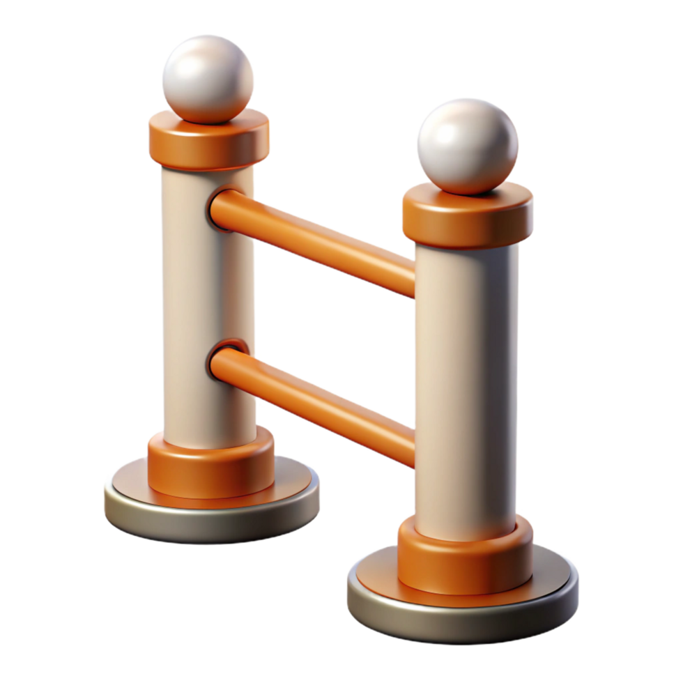 gorgeous signature Technical drawing of a fence post NO BACKGROUND with Transparent Background. png