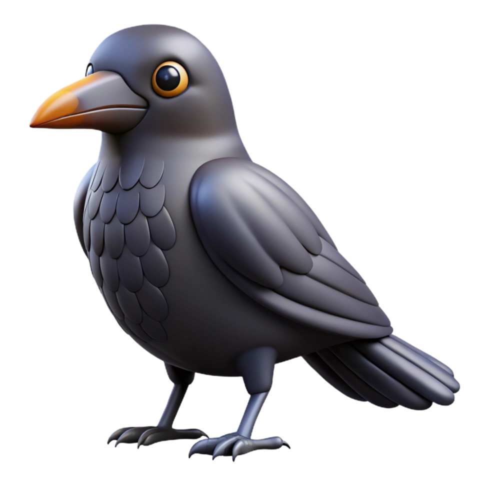 exquisite urban A crow, American crow, NO BACKGROUND with Transparent Background. exclusive png