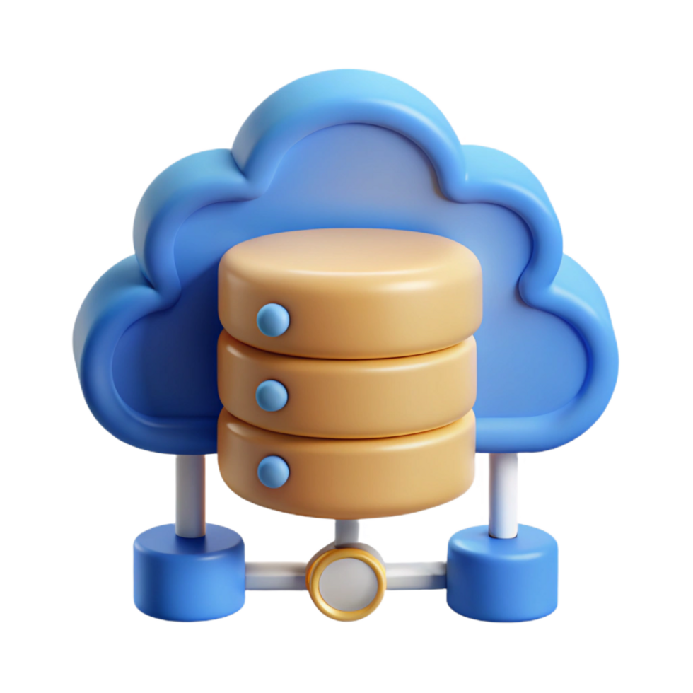 fascinating exceptional Cloud computing data storage icon NO BACKGROUND with Transparent Background. png