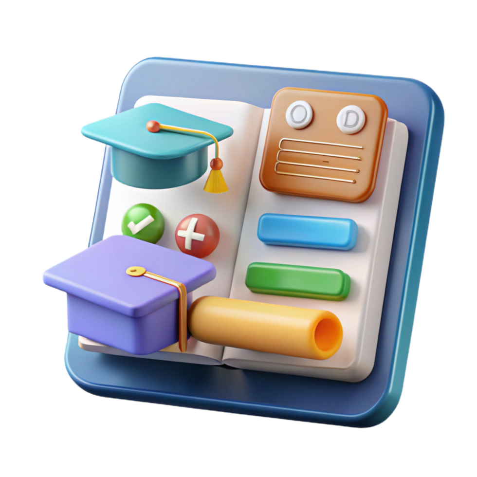 immaculate intense industrial Online education platform interface NO BACKGROUND with Transparent Background. ultra HD png