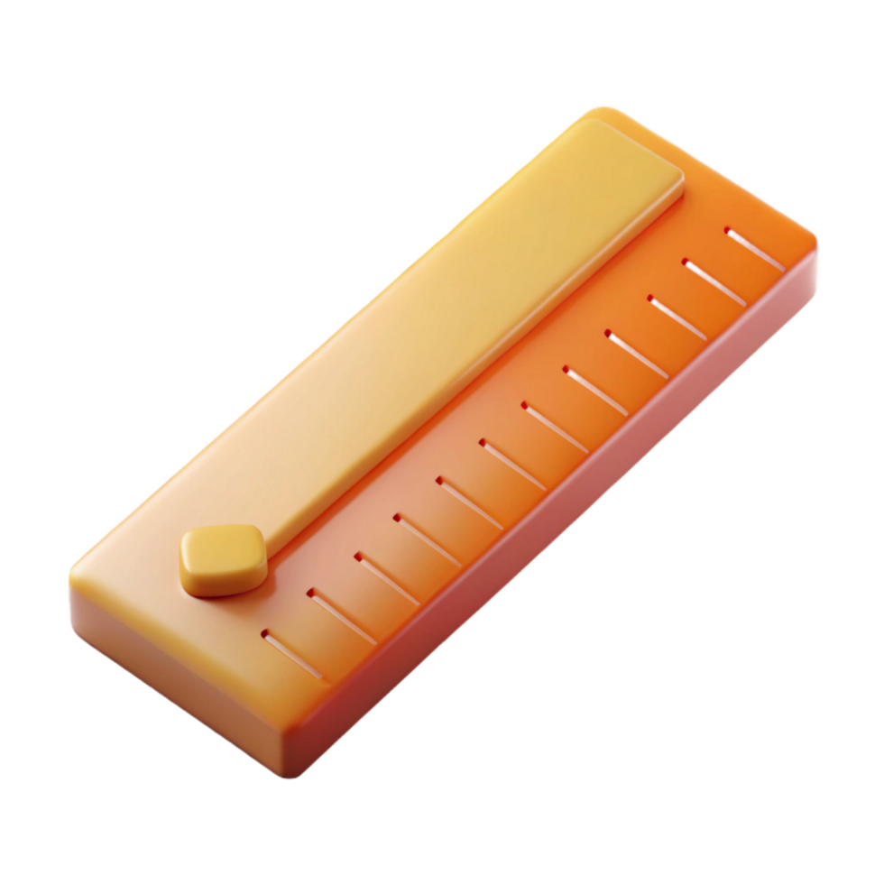 fascinating sought-after Architectural scale ruler, NO BACKGROUND with Transparent Background. png