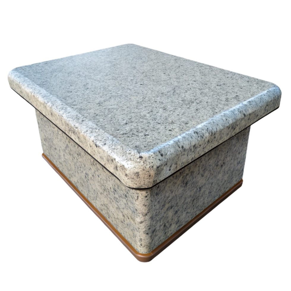 hypnotic baroque Countertop, granite, NO BACKGROUND with Transparent Background. flawless png