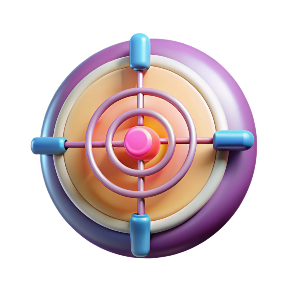 exceptional urban Holographic targeting system with crosshairs and markers NO BACKGROUND with Transparent Background. original png