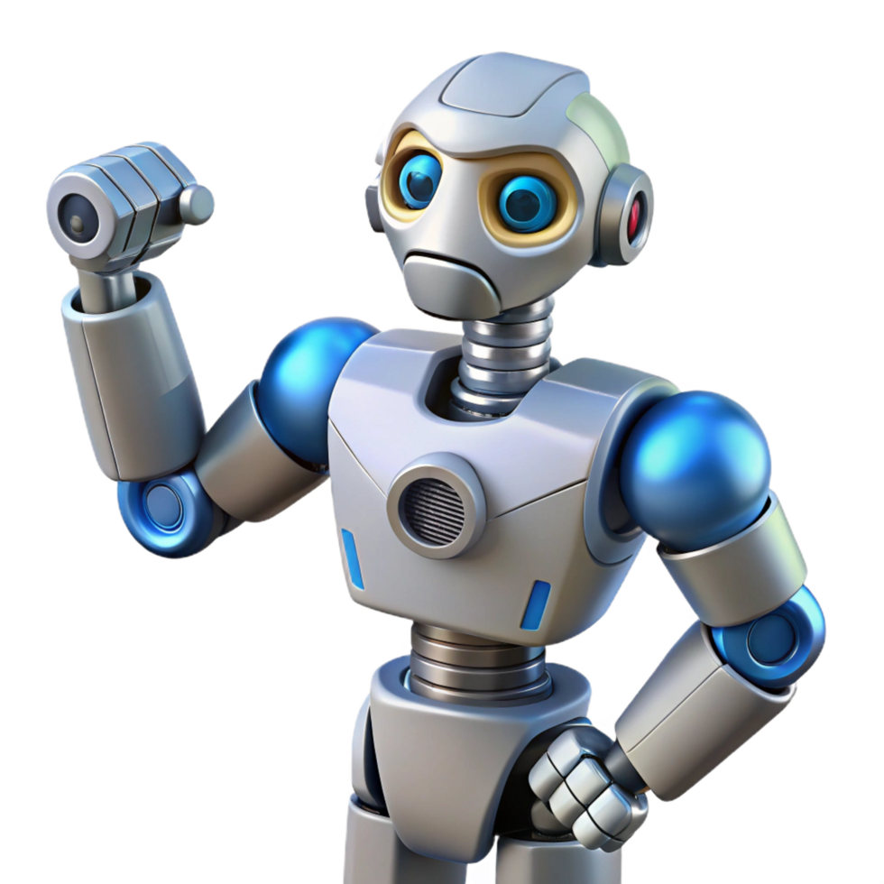 gorgeous nostalgic retro Robotic exoskeleton arm with enhanced strength capabilities NO BACKGROUND with Transparent Background. luxury png