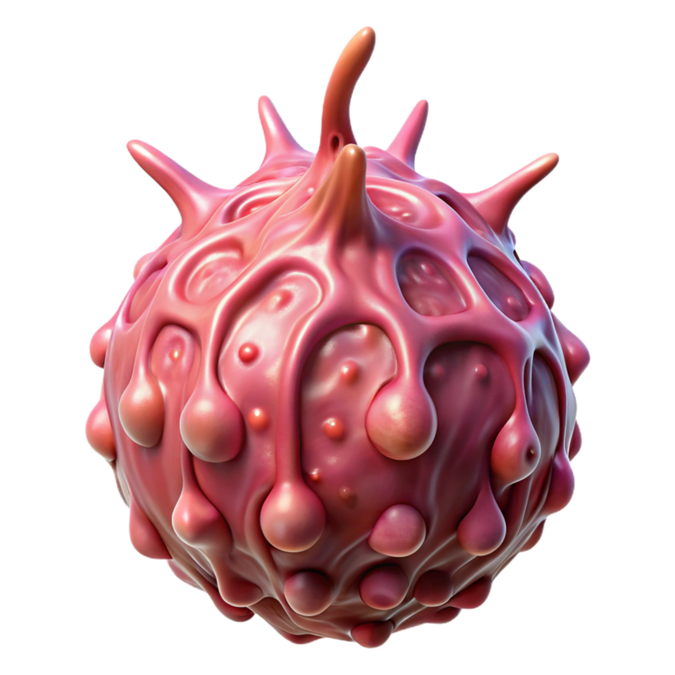 ethereal extraordinary Strange alien fruit with pulsating veins, NO BACKGROUND with Transparent Background. gallery standard png